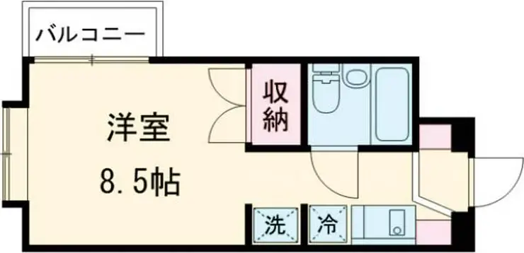 メゾンドロワジール 3階階 間取り