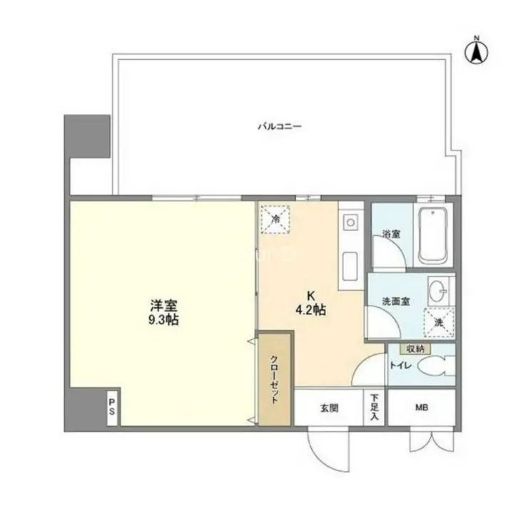 セレーノ品川 8階階 間取り