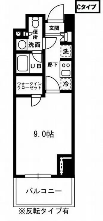 レジディア杉並方南町 1階階 間取り