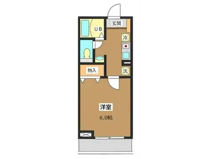 マ・メゾン・ボヌール(1K/3階)の間取り写真