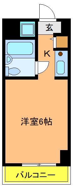 ダイアパレス錦糸町第5(ワンルーム/7階)の間取り写真