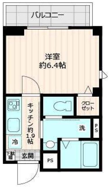 ルヴェ・グランディア青砥(1K/3階)の間取り写真