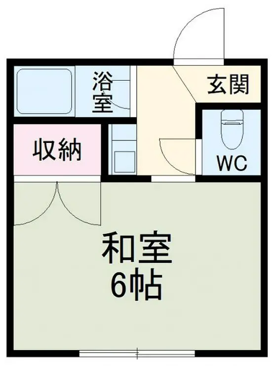 五番館ハイツ 2階階 間取り