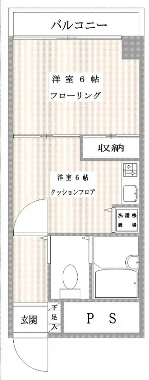 ライオンズマンション高円寺北 5階階 間取り