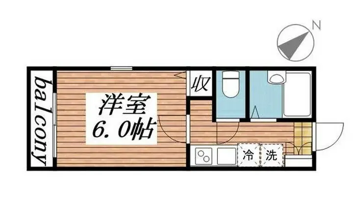 グリーンステージI 2階階 間取り