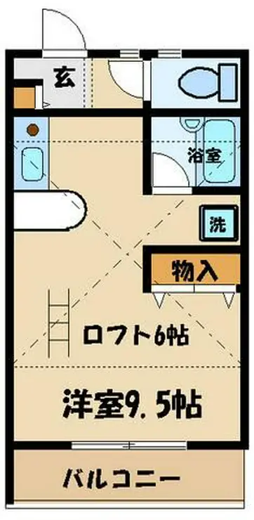 アイビーハウス 2階階 間取り