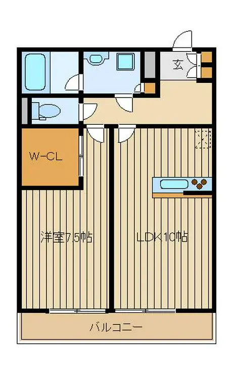 リブリ・シンシア平松 2階階 間取り