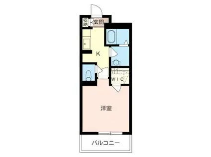 ベアーズ ガーデン(1K/3階)の間取り写真