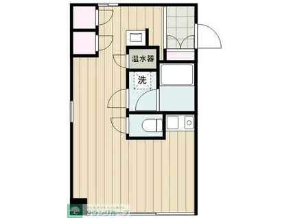 RN外苑(ワンルーム/3階)の間取り写真