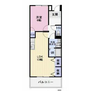 タキオンB(1LDK/1階)の間取り写真