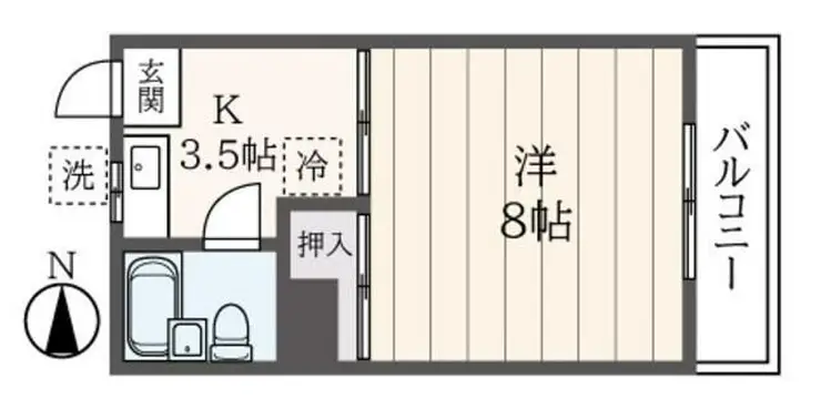 上原ビル 2階階 間取り