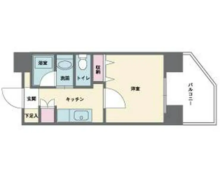 HF西新宿レジデンスEAST 10階階 間取り