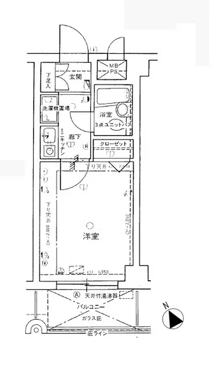 アーバンヒルズマンション日吉 4階階 間取り