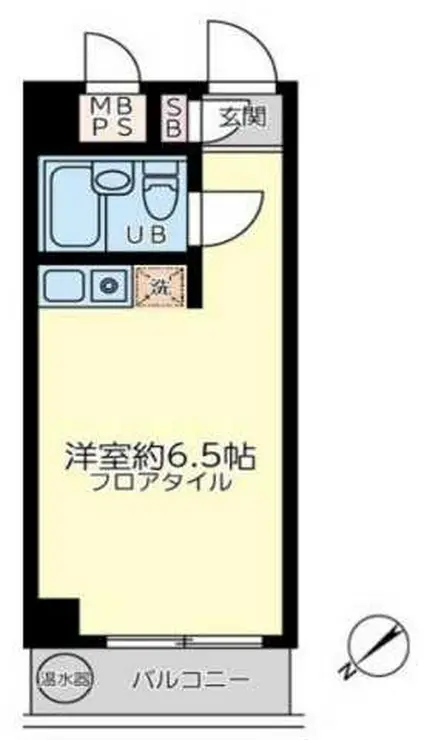 プロスペアー荻窪 1階階 間取り