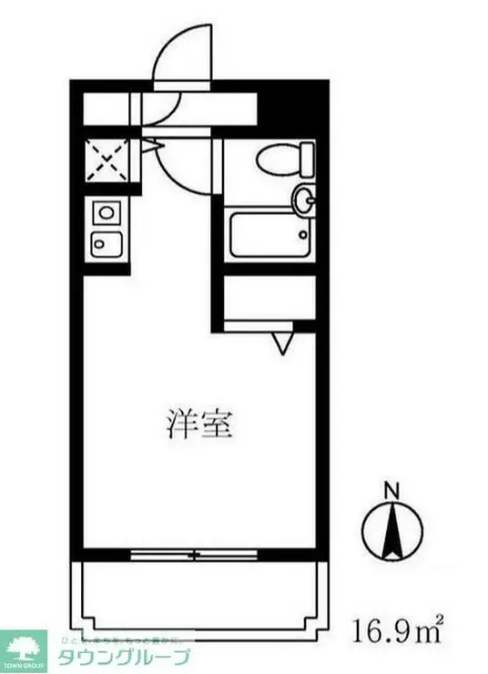 ライフポイント方南町 1階階 間取り