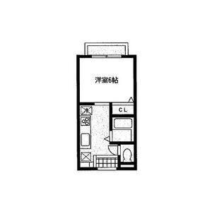 ジョリエ新百合ケ丘(1K/1階)の間取り写真