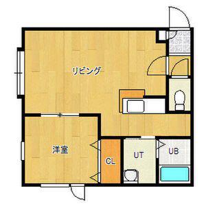 プレシャス15番館(1LDK/2階)の間取り写真