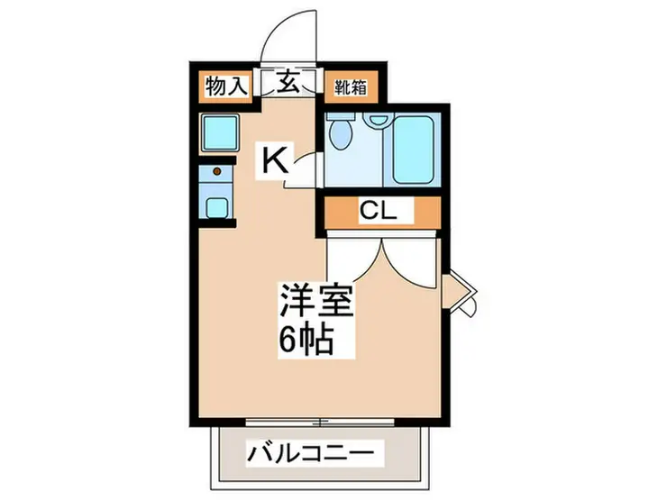 リヴィエール鶴牧 4階階 間取り