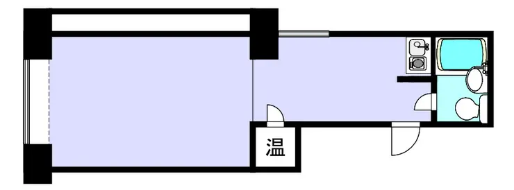 パシフィック乃木坂 9階階 間取り