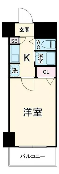 日神パレス吉野町 3階階 間取り