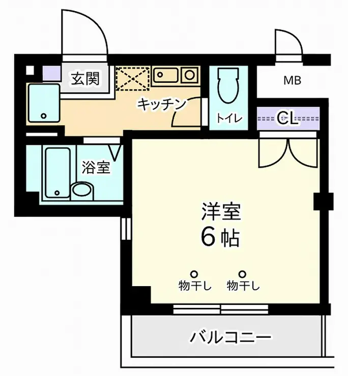 アーバンフレックス烏山 3階階 間取り