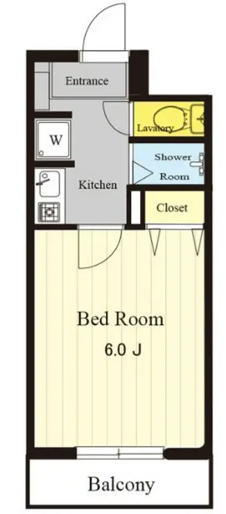 ミヨシビル 2階階 間取り