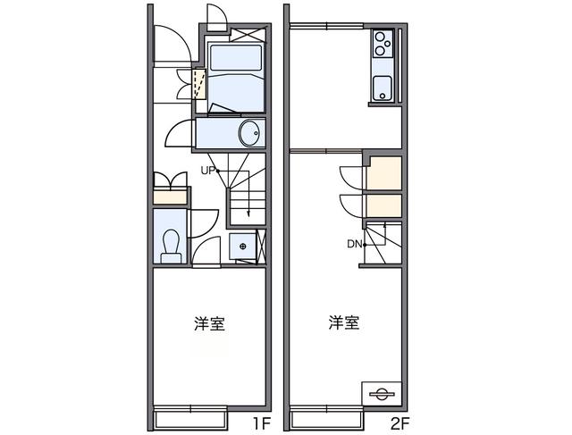 レオネクスト花水木(1LDK/1階)の間取り写真