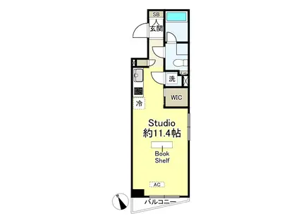 OZIO西荻窪II(1K/4階)の間取り写真