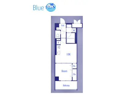 ソレアード藤沢(1LDK/3階)の間取り写真