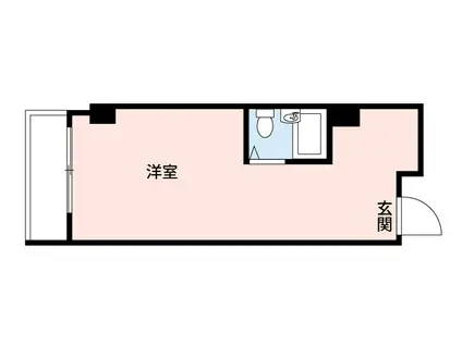 PLENDY-SHARE横浜ベイ(ワンルーム/3階)の間取り写真