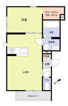 CHALEUREUX表参道 シャルルーオモテサンドウ(1LDK/3階)の間取り写真