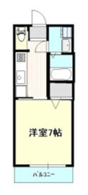 RAFFINE SAKAI(1K/2階)の間取り写真