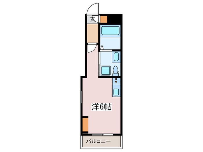 メゾンFF(ワンルーム/2階)の間取り写真