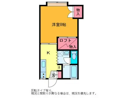 アコーダンス松田(1K/1階)の間取り写真