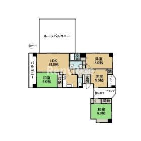 ナビタウン一宮(4LDK/7階)の間取り写真