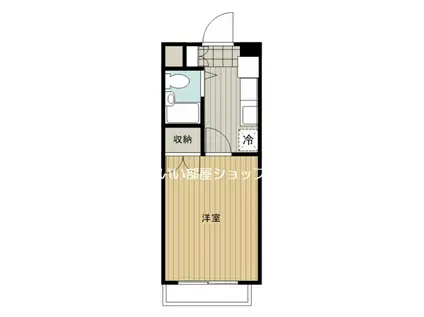 コンフォート宇多津(1K/4階)の間取り写真