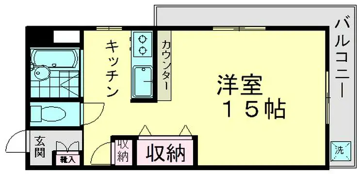 グレイスコート市川 2階階 間取り