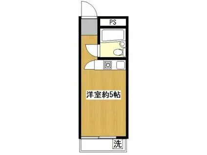 TOP・吉祥寺(ワンルーム/3階)の間取り写真