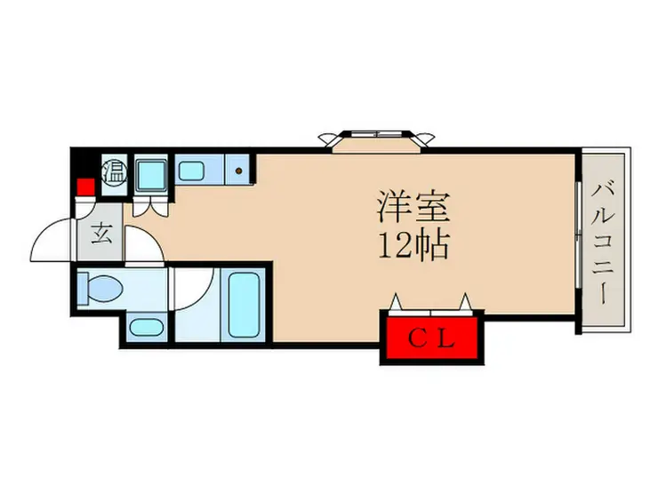 KRハウス 4階階 間取り