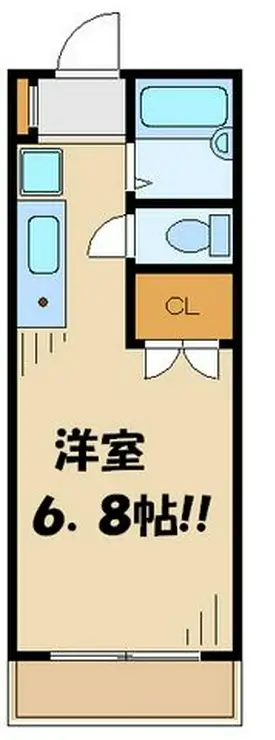 デューン仙川 1階階 間取り