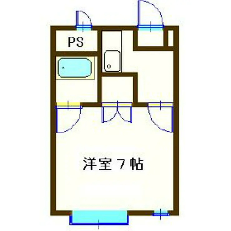 リバティハウス 2階階 間取り