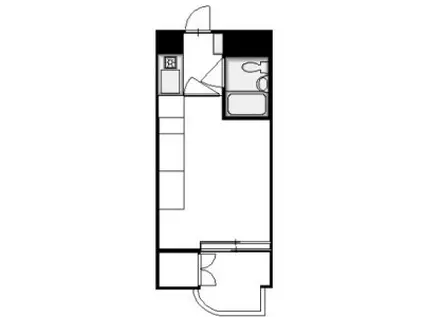 スペランザ・クニタチ(1K/1階)の間取り写真