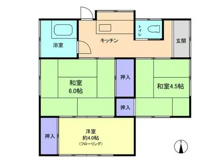 相模町1丁目(3K/1階)の間取り写真