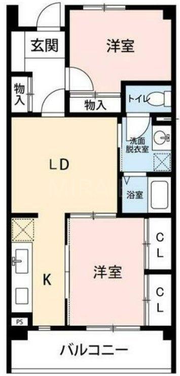 PLENDY相模原清新(3LDK/3階)の間取り写真