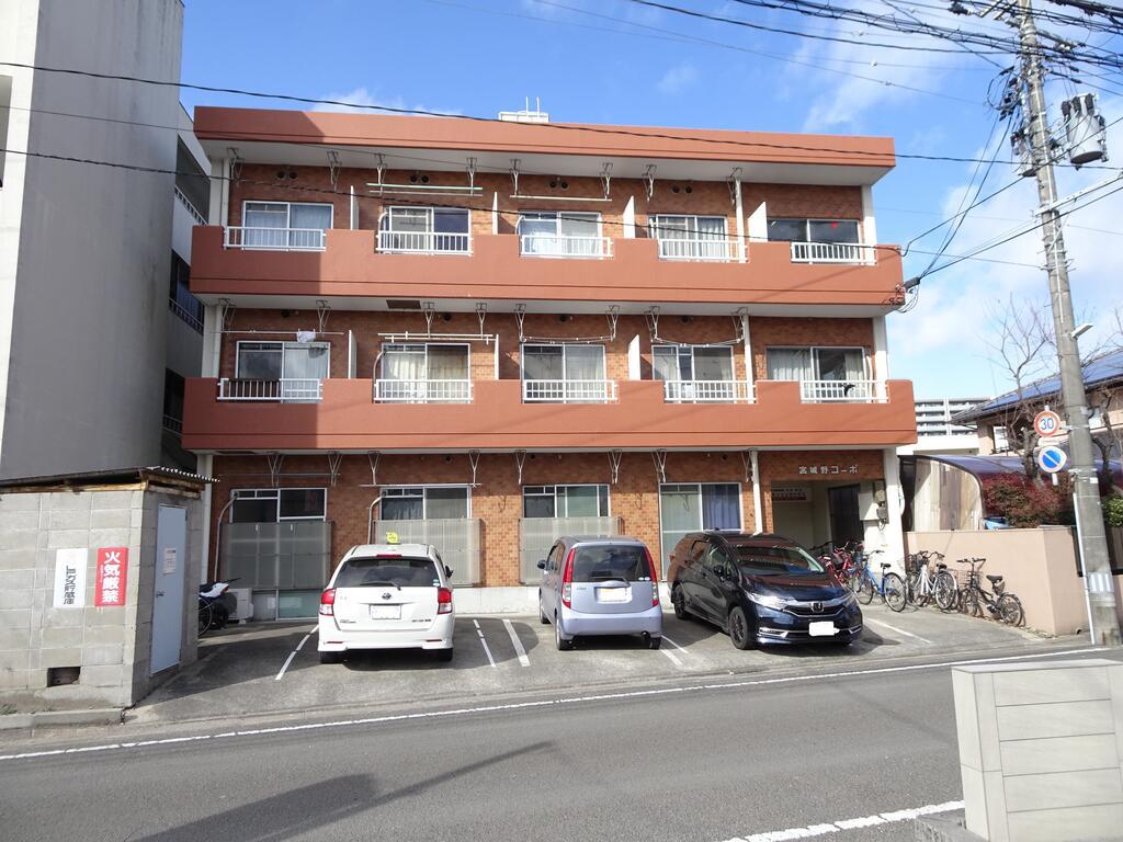宮城野コーポ(1K/3階)