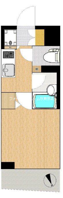 メインステージ御茶ノ水(1K/4階)の間取り写真