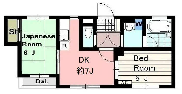 ファミール喜多見 2階階 間取り