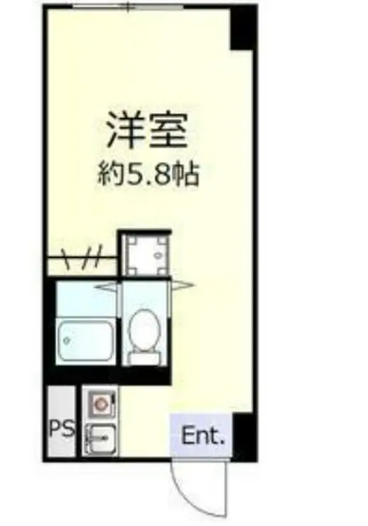 田町サンハイツ 6階階 間取り