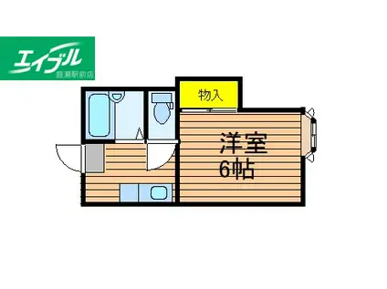 アドナイ・イルエ(1K/1階)の間取り写真