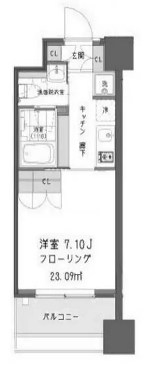 ガーデン蒲田 2階階 間取り